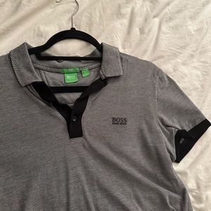 Hugo Boss black polo shirt men’s medium